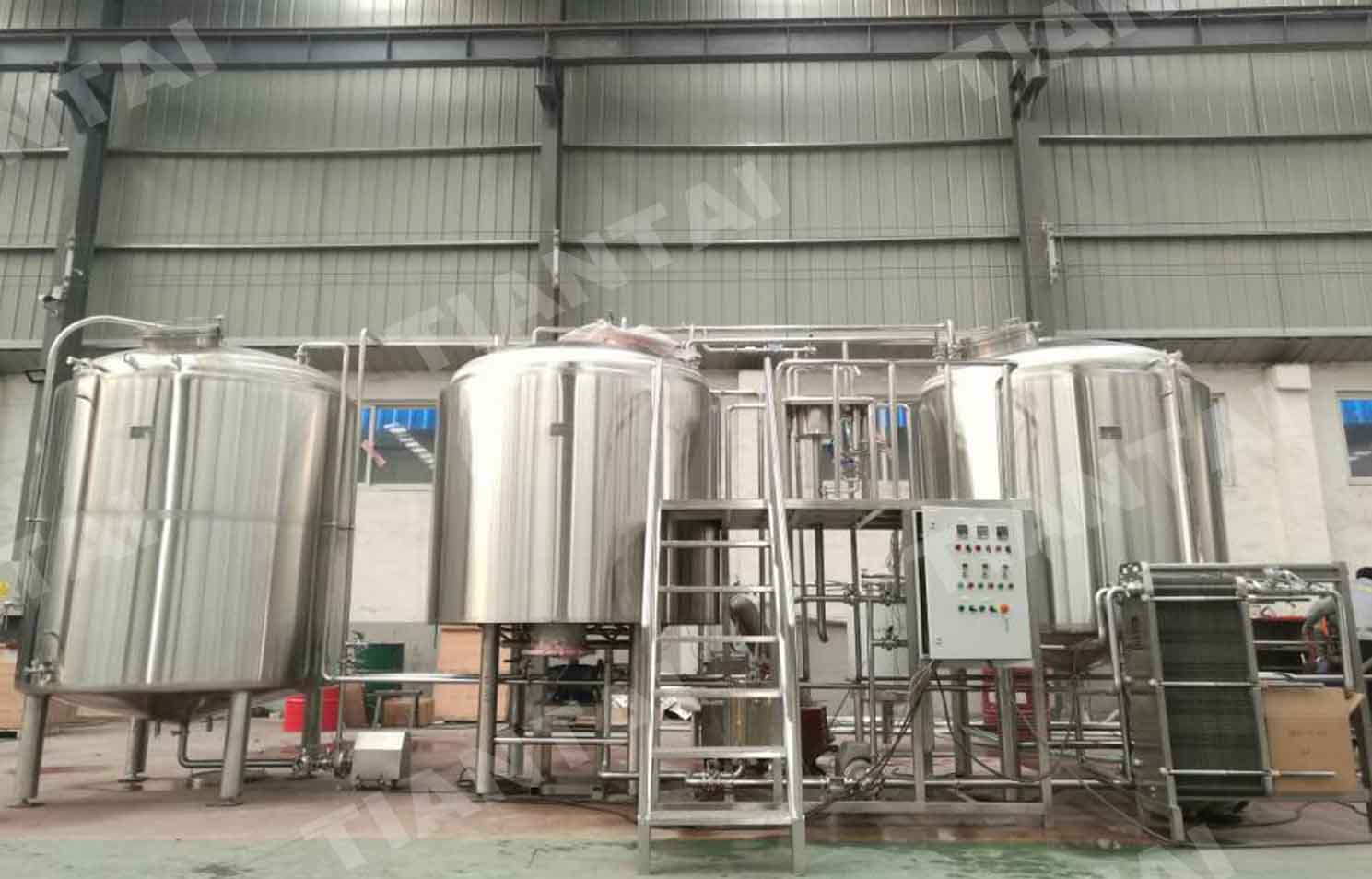 30HL Brewing system installed in Calgary Canada